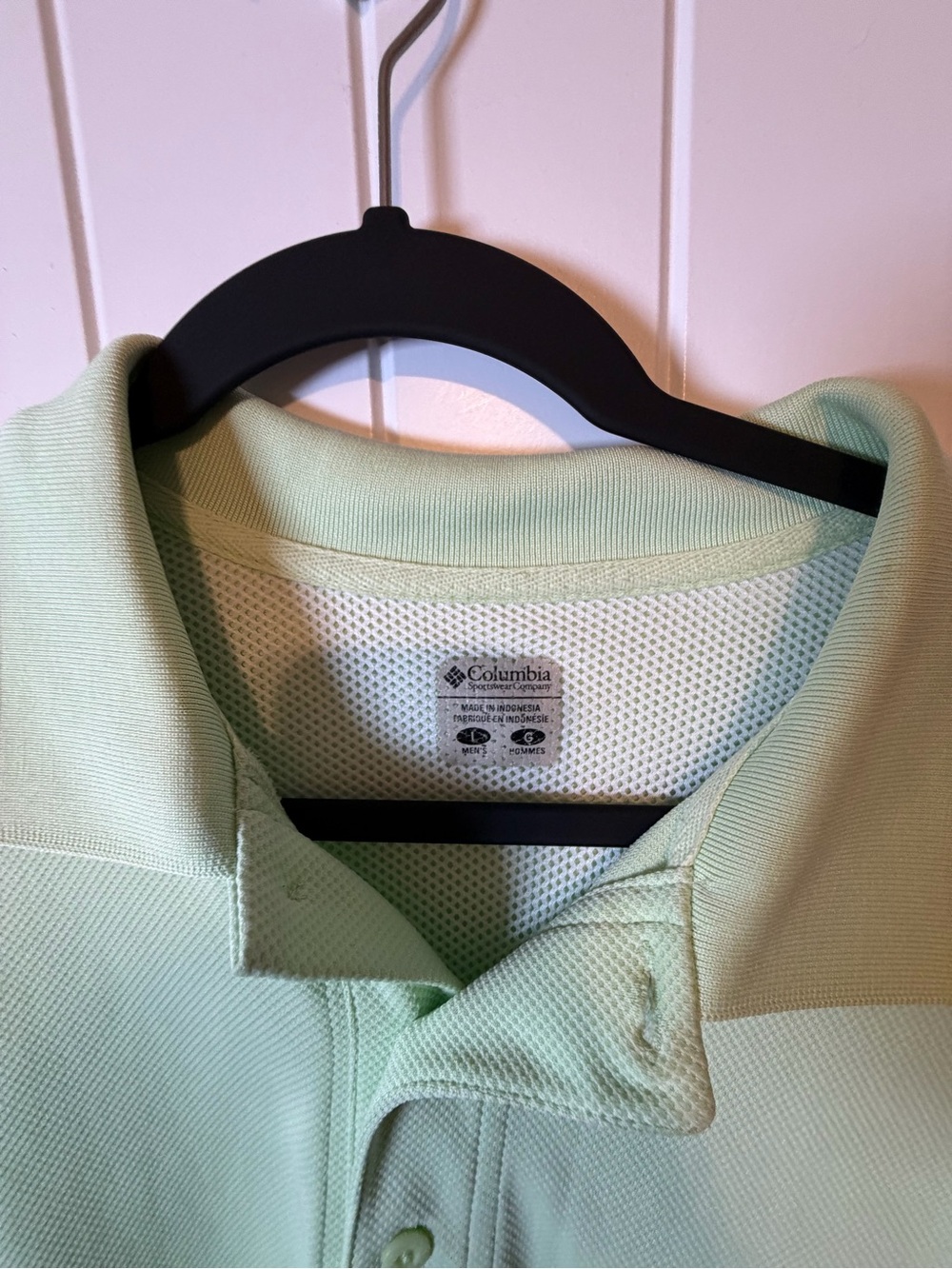 Columbia PFG Men’s Lime Green Polo Shirt - Picture 4 of 6